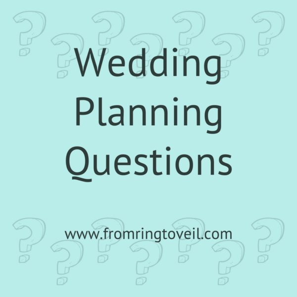 wedding planning questions, from ring to veil, wedding planning podcast