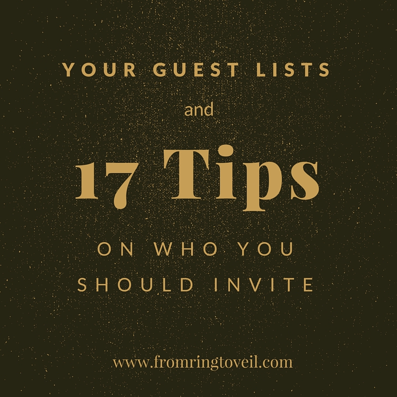 GUEST LISTS